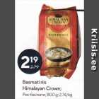 Allahindlus - Basmati riis
Himalayan Crown;
 800 g