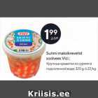 Allahindlus - Surimi maksikrevetid
soolvees Vici ; 320 g
