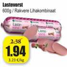 Allahindlus - Lastevorst
600g / Rakvere Lihakombinaat 