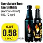 Allahindlus - Energiajook Burn
Energy Drink
(karboniseeritud)
0,5L / 2 sorti 