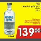 Allahindlus - Viin Absolut