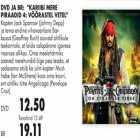 Allahindlus - DVD ja BR "Kariibi mere piraadid 4: Võõrastel vetel"