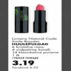 Allahindlus - Lumene Natural Code Smile Booster huulepulgad