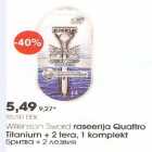 Allahindlus - Wilkinsin Sword raseerija Quattro Titanium+2 tera