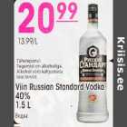 Allahindlus - Viin Russian Standard Vodka 40% 1,5 L