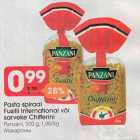 Pasta spiraal Fusilli International või sarveke Chifferini