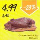 Gurmee talusink, kg