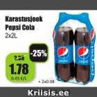 Allahindlus - Karastusjook
Pepsi Cola
2x2L
