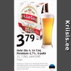 Allahindlus - Hele õlu A.Le Coq Premium