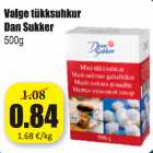 Allahindlus - Valge tükksuhkur dan Sukker 500 g