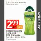 Dušigeel Balancing Hemp Seed Oil & Chamomile 