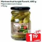 Allahindlus - Marineeritud kurgid Favorit, 680 g
