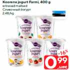 Allahindlus - Koorene jogurt Farmi, 400 g

