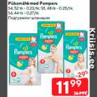 Allahindlus - Püksmähkmed Pampers

