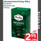 Jahvatatud kohv Paulig, 500 g

