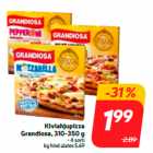 Allahindlus - Kiviahjupizza
Grandiosa, 310-350 g