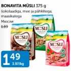 Allahindlus - BONAVITA MÜSLI 375 G