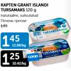 Allahindlus - KAPTEN GRANT ISLANDI TURSAMAKS 120 G