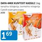 Allahindlus - DAYA 4 MIX KUIVTOIT KASSILE 1 kg