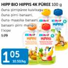 HIPP BIO HIPPIS 4K PÜREE 100 g