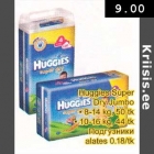 Allahindlus - Huggies Super Dru Jumbo .8-14kg, 50 tk .10-16kg,44tk