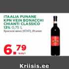 ITAALIA PUNANE
KPN VEIN BONACCHI
CHIANTI CLASSICO