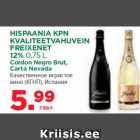 HISPAANIA KPN
KVALITEETVAHUVEIN
FREIXENET