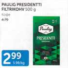PAULIG PRESIDENTTI FILTRIKOHV 500 G