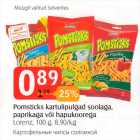Pomsticks kartulipulgad soolaga, paprikaga või hapukoorega
