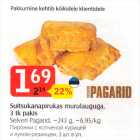 Suitsukanapirukas murulauguga, 3 tk pakis