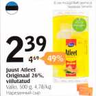 Juust Atleet Originaalk 26%, viilutatud