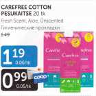 Allahindlus - CAREFREE COTTON PESUKAITSE 20 TK