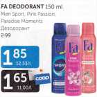 Allahindlus - FA DEODORANT 150 ml