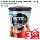 Allahindlus - Lahustuv kohv Strong, Nescafe, 250 g
