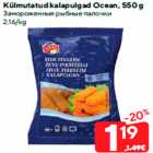 Allahindlus - Külmutatud kalapulgad Ocean, 550 g
