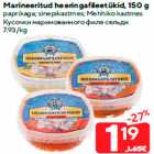Allahindlus - Marineeritud heeringafileetükid, 150 g
