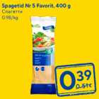 Spagetid Nr 5 Favorit, 400 g