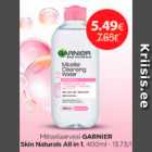 Allahindlus - Mitsellaarvesi GARNIER Skin Naturals All in 1, 400 ml