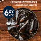 Allahindlus - Jahutatud sinimerekarbid;  1 kg