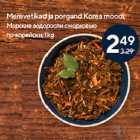 Магазин:Maxima XX,Скидка:Морские водоросли с морковью
по-корейски