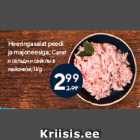 Allahindlus - Heeringasalat peedi
ja majoneesiga; 1 kg