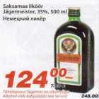 Allahindlus - Saksamaa liköör Jägermeister