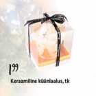 Keeramiline küünlaalus