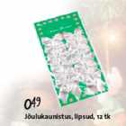 Jõulukaunistus,lipsud