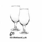 ICA õlleklaasid