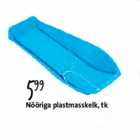 Nööriga plastmasskelk
