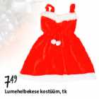 Lumehelbekese kostüüm
