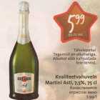 Kvaliteetvahuvein Martini Asti