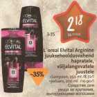 L`Oreal Elvital Arginine juuksehooldusvahend hapratele, v'ljalangevate juustele