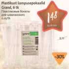 Plastikust šampusepokaalid Grand